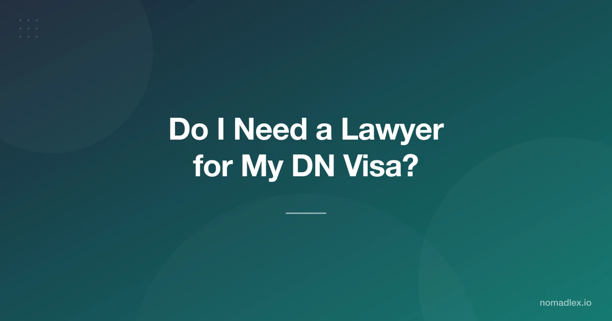 Do I Need a Lawyer for My Digital Nomad Visa? When DIY Works and When You Need Help