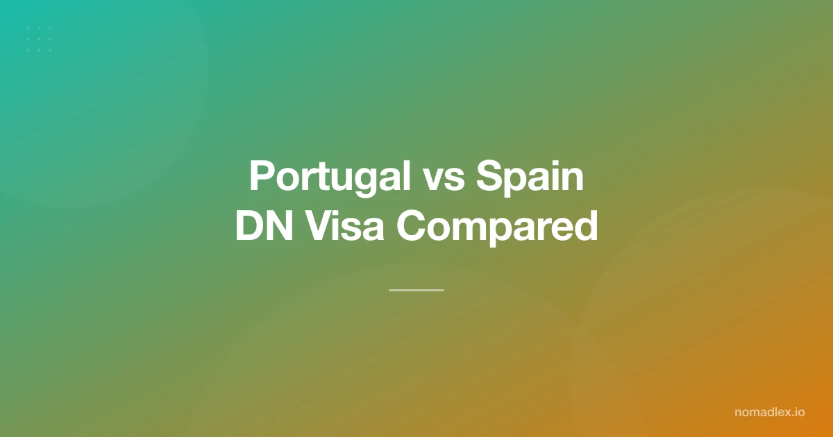 Portugal D8 Visa vs Spain Digital Nomad Visa: Which Is Better in 2026?
